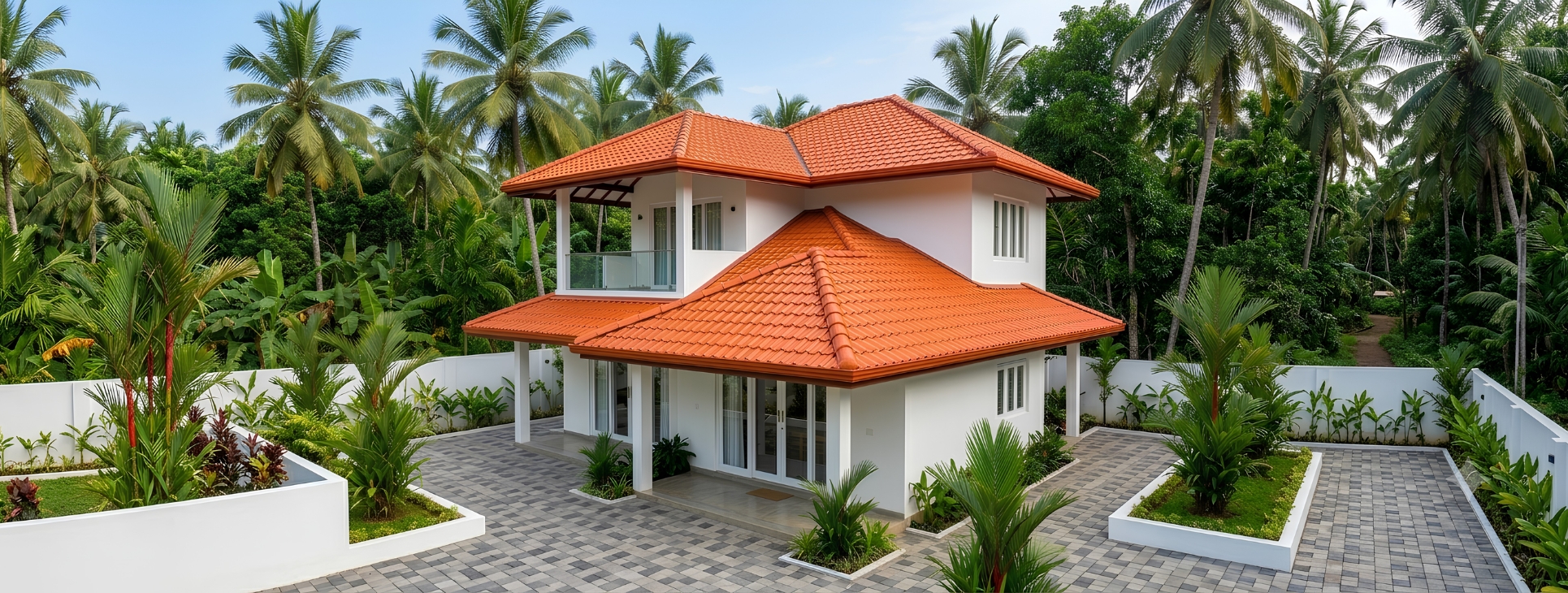 iRoof application background Brick Red